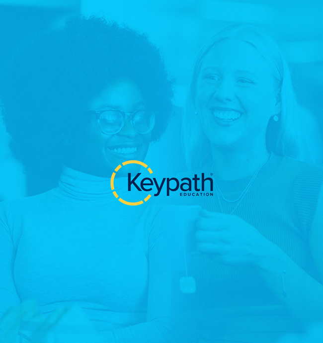 Keypath Education photo of two team members.