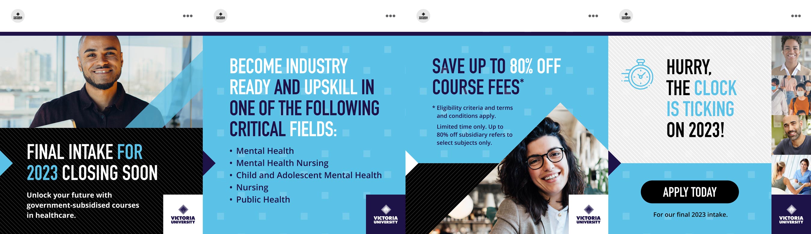VU Facebook ads carousel